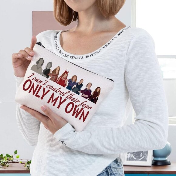 Wanda Witch Cosmetic Makeup Bag Witch Movie Fans Gifts I Can't Control Their Fea - Picture 4 of 7